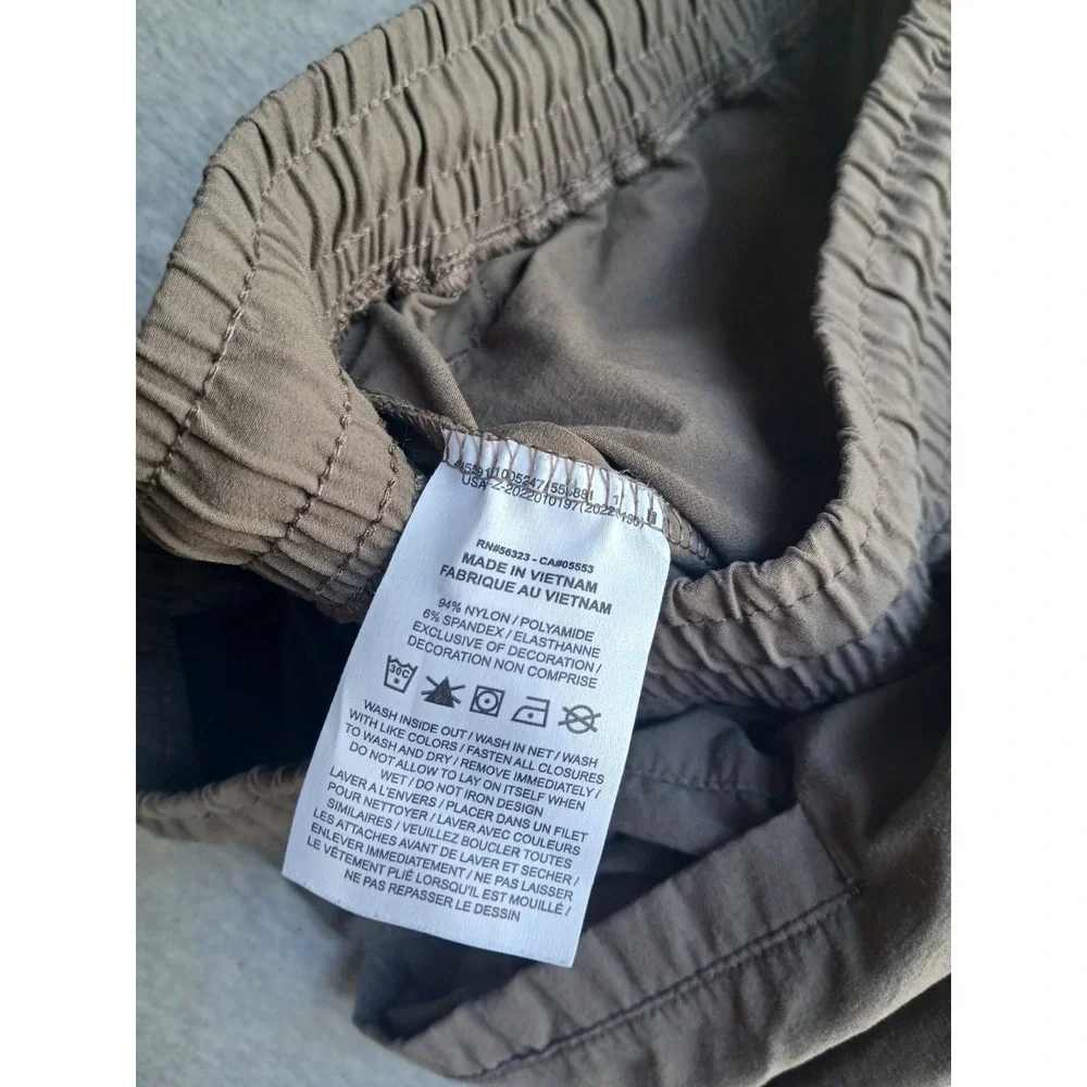 Jordan Pants Medium Mens Essential Woven Tech Casual Active Stretch Zip Pocket